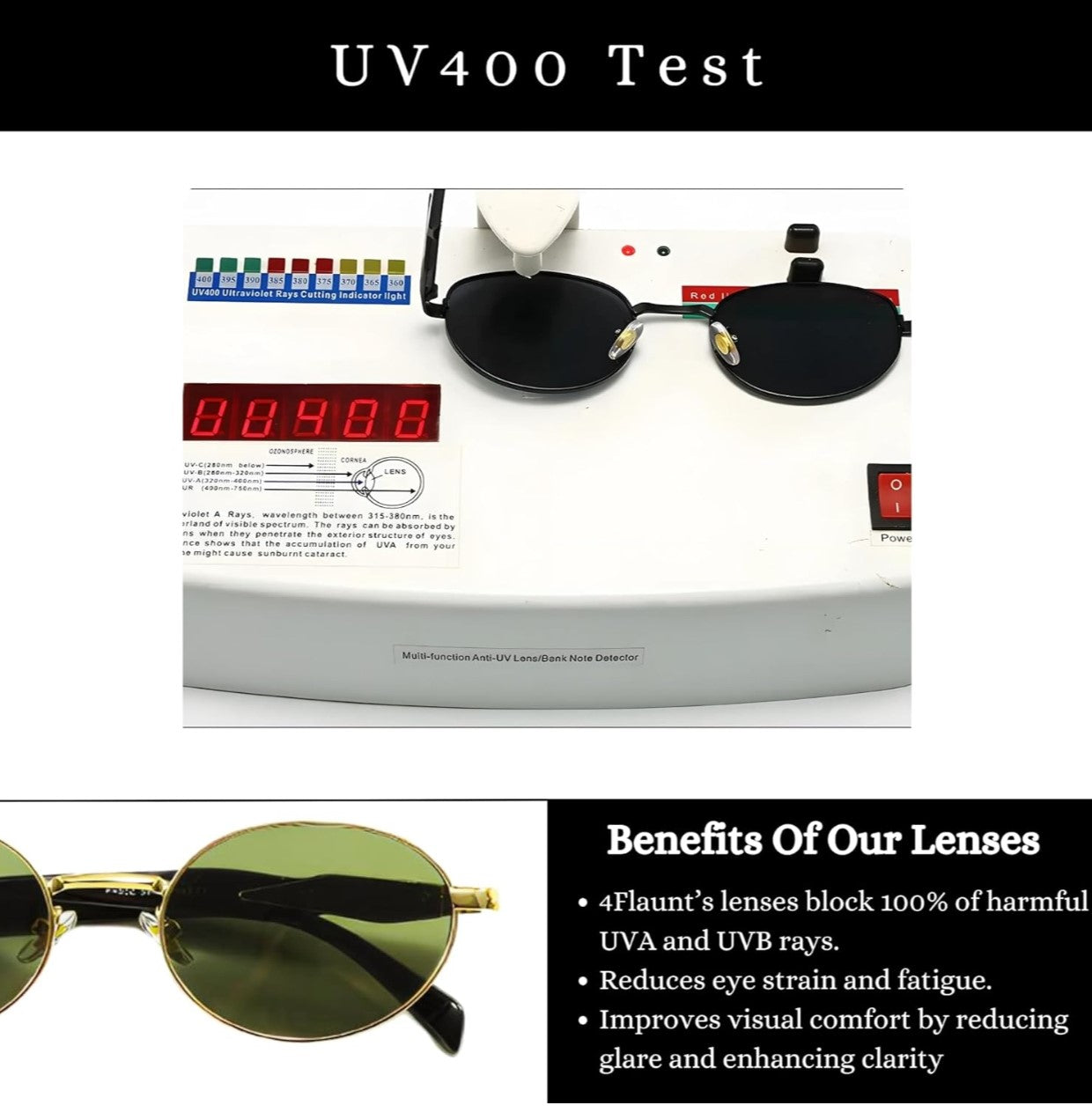 Bryxo Vintage Oval Sunglasses – Unisex Designer Metal Frame